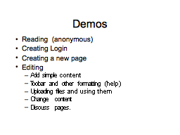 Demos